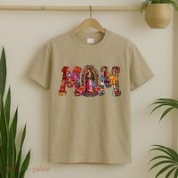 Our Lady Of Guadalupe Catholic Virgin Mary Mexican Mom T-Shirt thumb 2