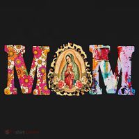 Our Lady Of Guadalupe Saint Virgin Mary Mexican Mom Madre Women's Tank Top thumb 5