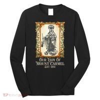 Our Lady Of Mount Carmel Marian Catholic Long Sleeve Shirt thumb 0