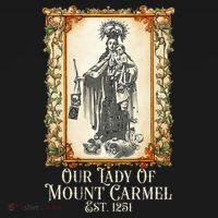 Our Lady Of Mount Carmel Marian Catholic Women's Hoodie thumb 2