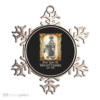 Our Lady Of Mount Carmel Marian Catholic Ornament