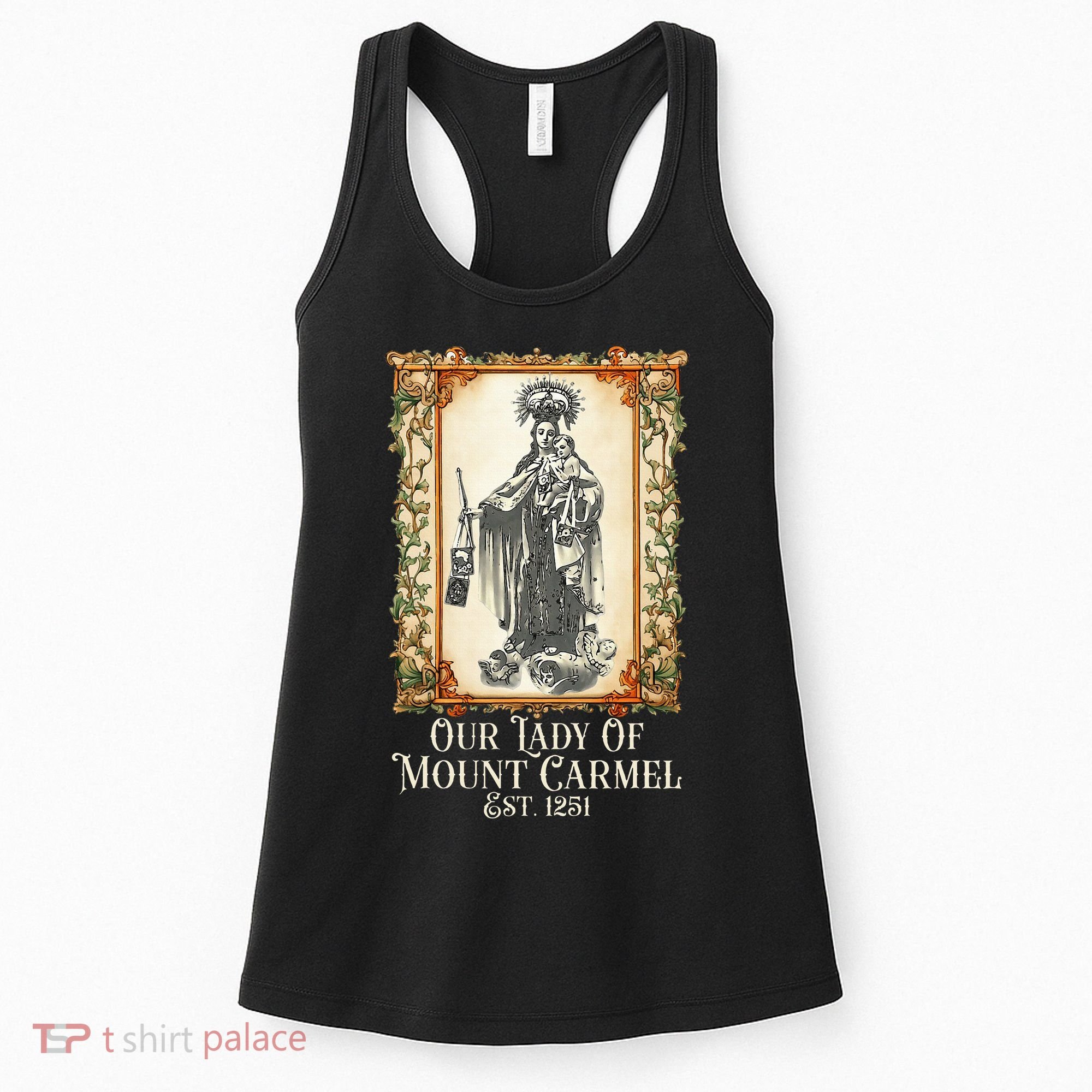 Our Lady Of Mount Carmel Marian Catholic Women's Tank Top
