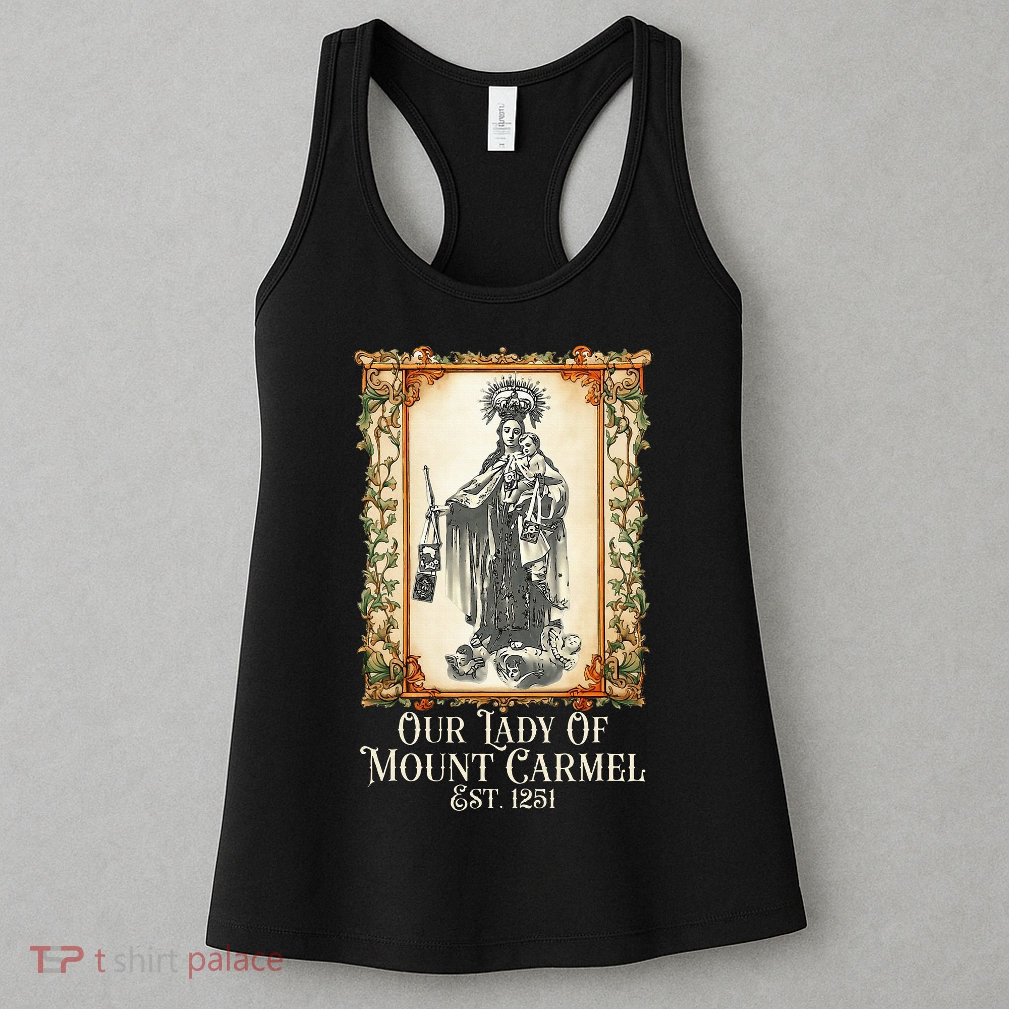 Our Lady Of Mount Carmel Marian Catholic Women's Tank Top