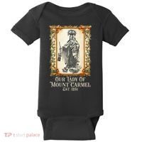 Our Lady Of Mount Carmel Marian Catholic Baby Bodysuit thumb 0