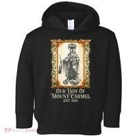 Our Lady Of Mount Carmel Marian Catholic Toddler Hoodie thumb 0