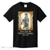 Our Lady Of Mount Carmel Marian Catholic Kids T-Shirt thumb 0