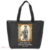 Our Lady Of Mount Carmel Marian Catholic Tote Bag thumb 0