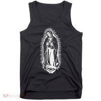 Our Lady Of Guadalupe Virgin Mary Catholic Tank Top thumb 0