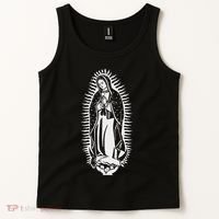 Our Lady Of Guadalupe Virgin Mary Catholic Tank Top thumb 2