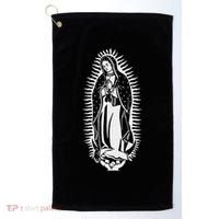 Our Lady Of Guadalupe Virgin Mary Catholic Golf Towel thumb 0