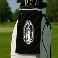 Our Lady Of Guadalupe Virgin Mary Catholic Golf Towel thumb 2