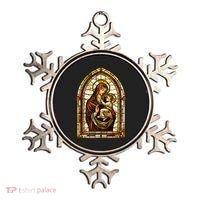 Our Lady Of Mount Carmel Stained Glass Gift Ornament thumb 0