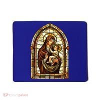 Our Lady Of Mount Carmel Stained Glass Gift Mousepad thumb 0