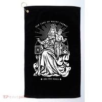 Our Lady Of Mount Carmel Golf Towel thumb 0