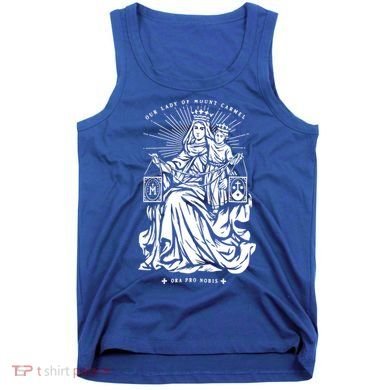 Our Lady Of Mount Carmel Tank Top