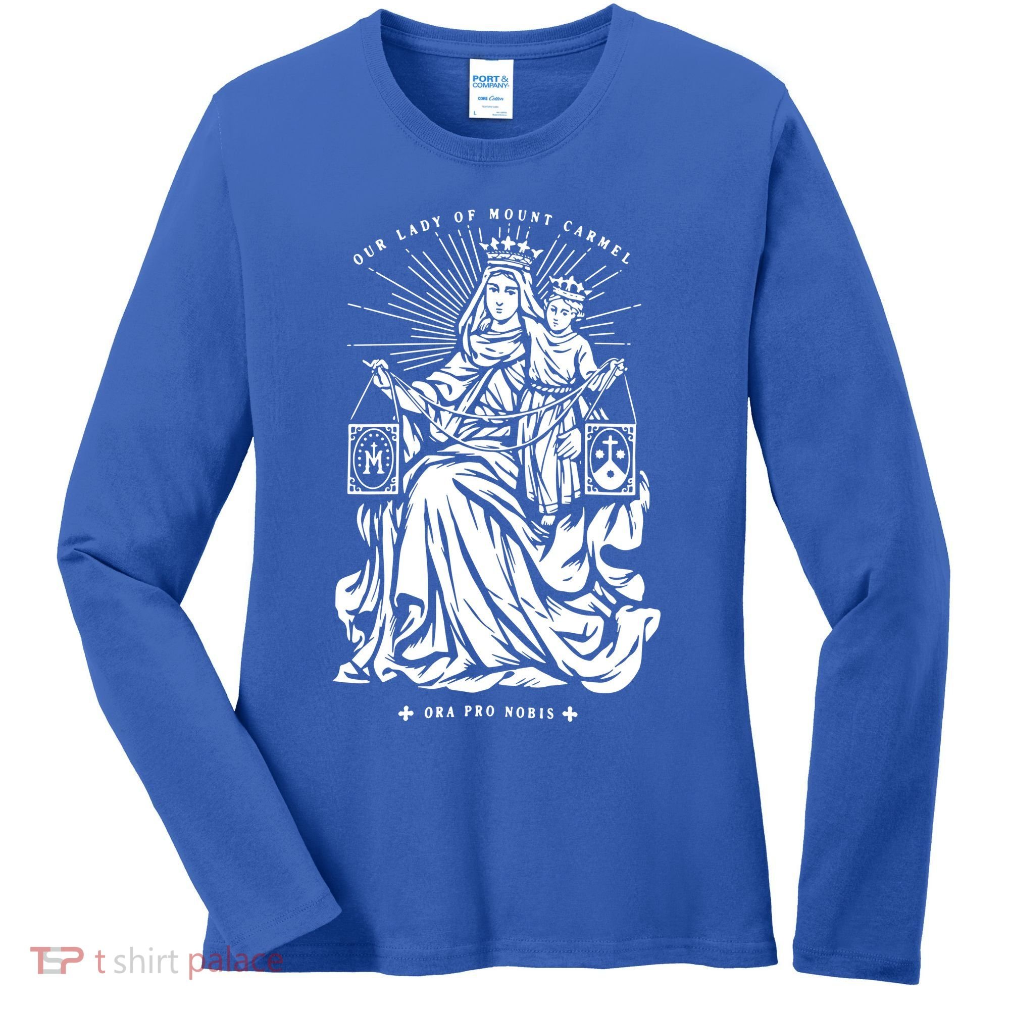 Our Lady Of Mount Carmel Women's Long Sleeve Shirt