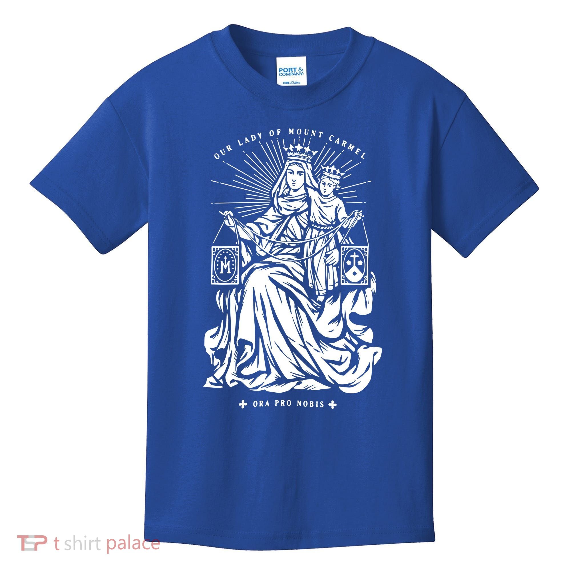 Our Lady Of Mount Carmel Kids T-Shirt