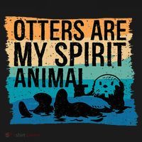 O.tter Lover O.tter Spirit Animal Funny Otter Otter  Women's Hoodie thumb 2