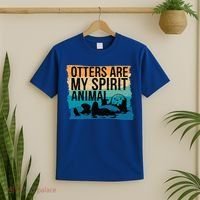 O.tter Lover O.tter Spirit Animal Funny Otter Otter  T-Shirt thumb 2