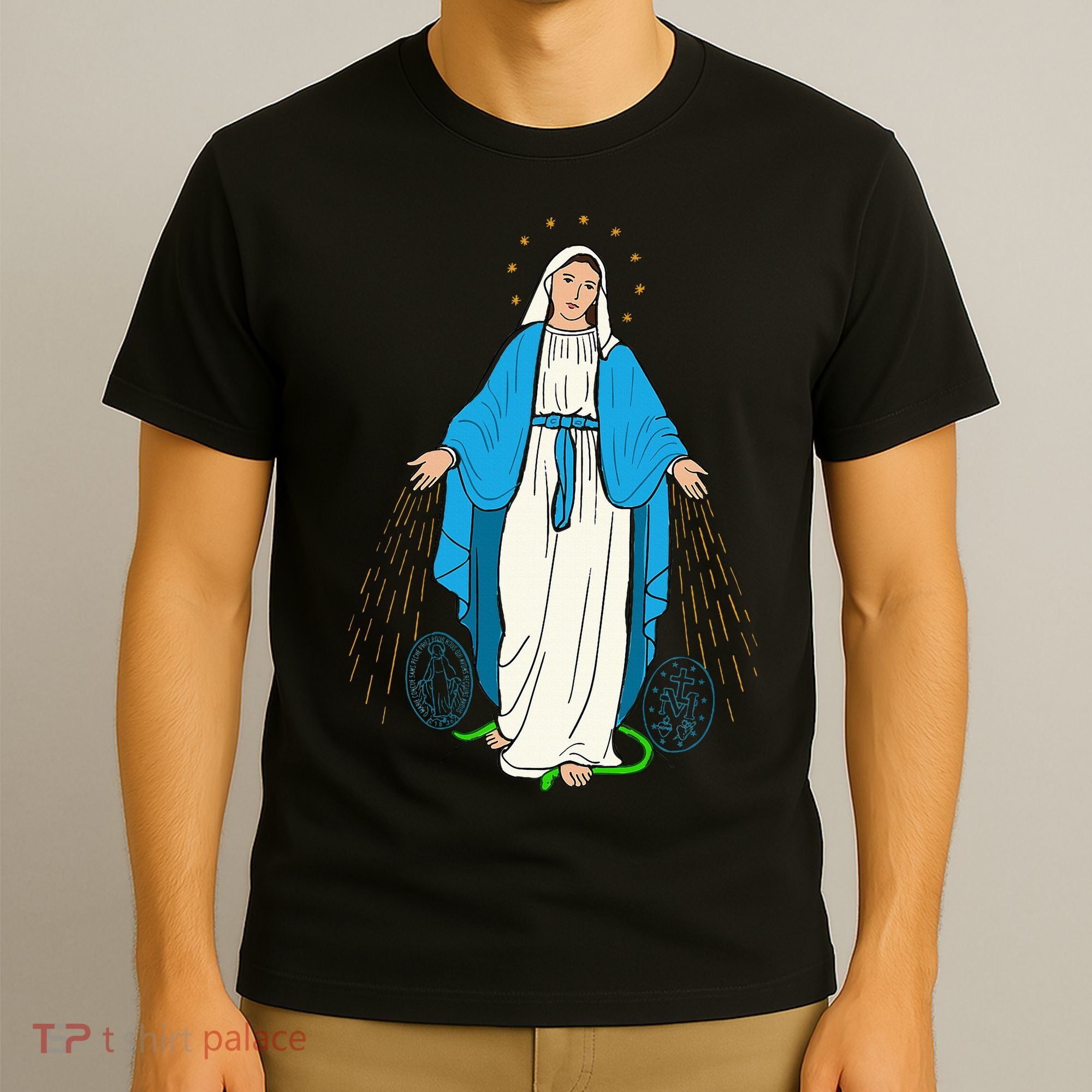 Our Lady Of Grace Virgen De La Medalla Milagrosa T-Shirt