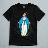 Our Lady Of Grace Virgen De La Medalla Milagrosa T-Shirt thumb 5