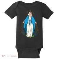 Our Lady Of Grace Virgen De La Medalla Milagrosa Baby Bodysuit thumb 0
