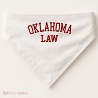 Oklahoma Law Oklahoma Bar Graduate USA-Made Doggie Bandana thumb 0