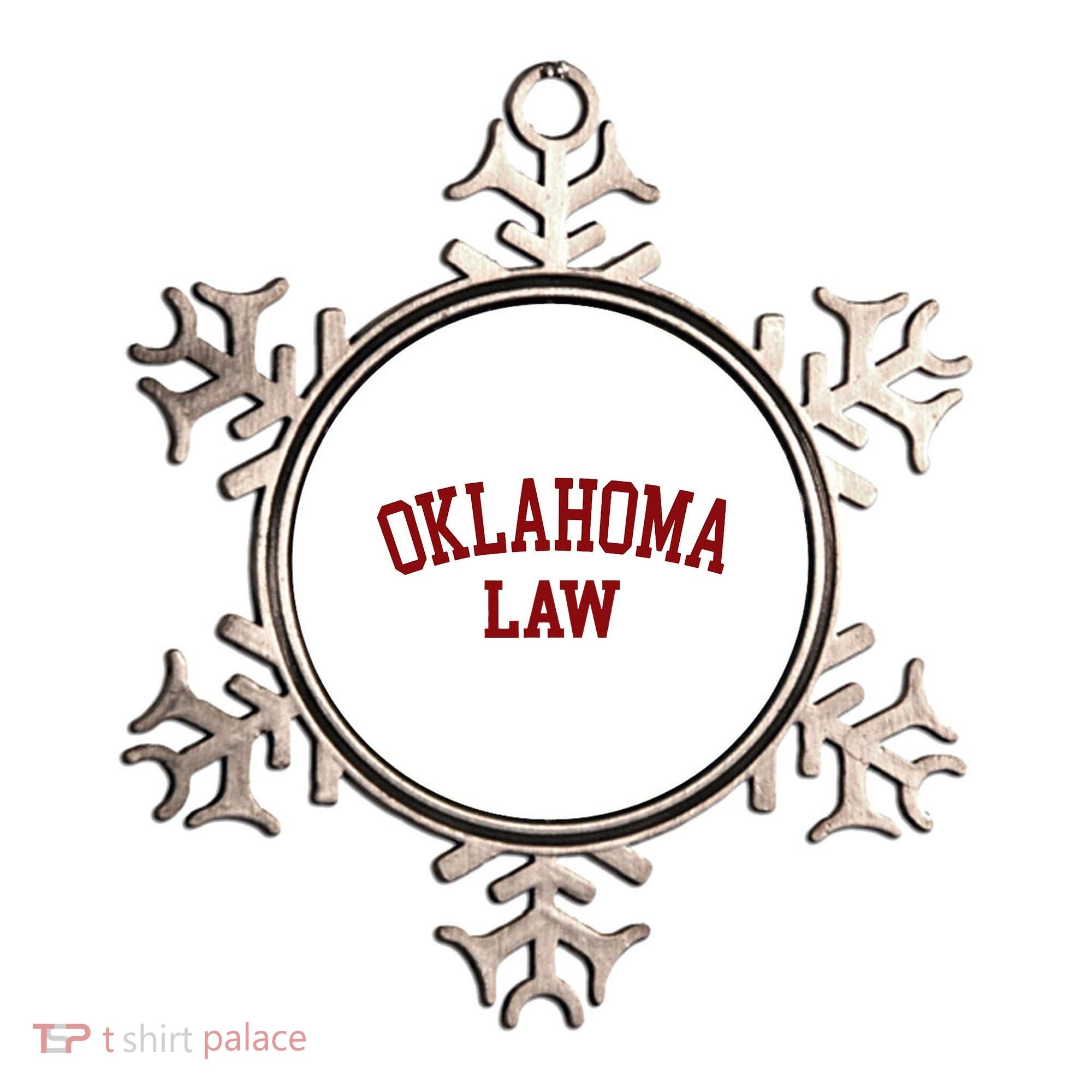Oklahoma Law Oklahoma Bar Graduate Ornament