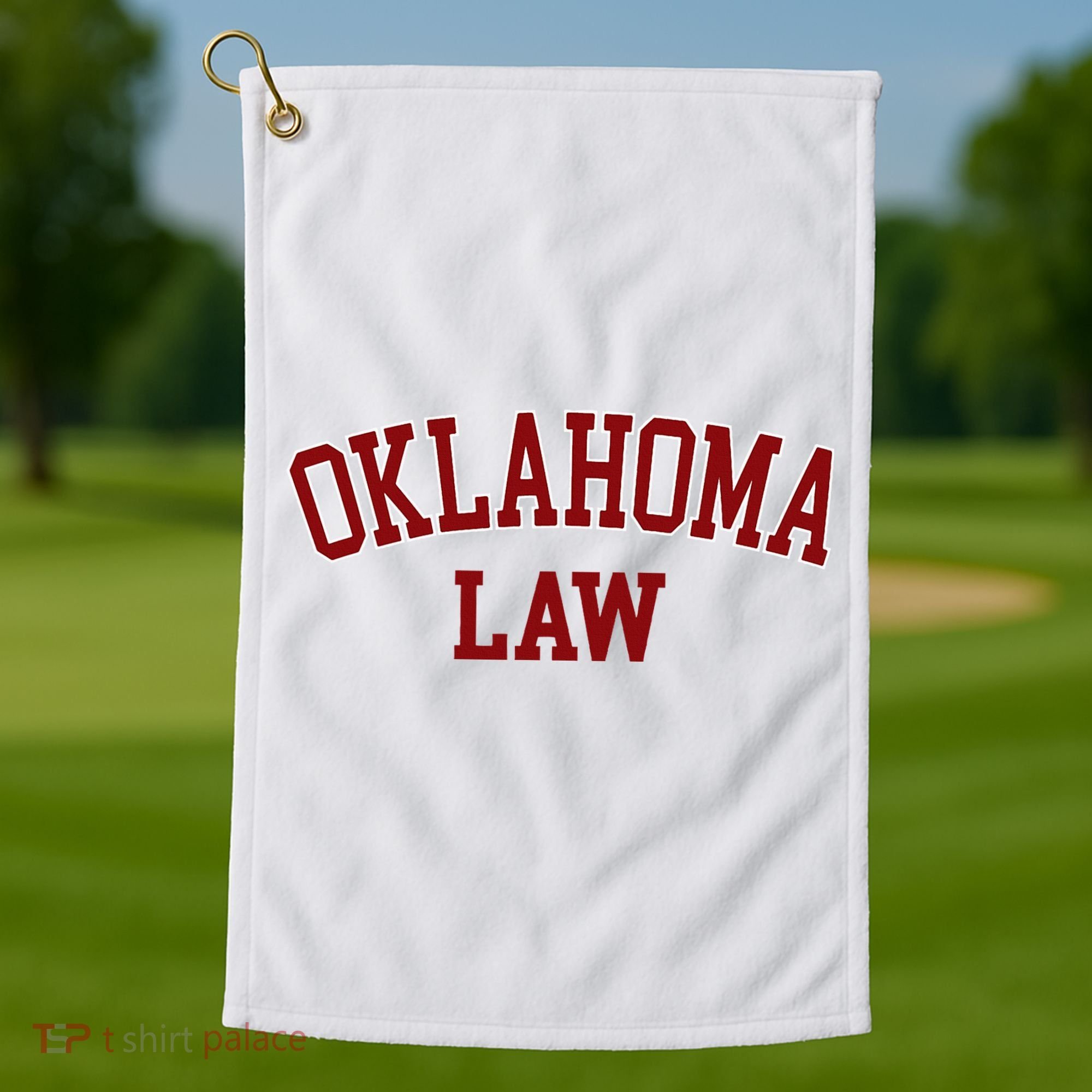 Oklahoma Law Oklahoma Bar Graduate Golf Towel