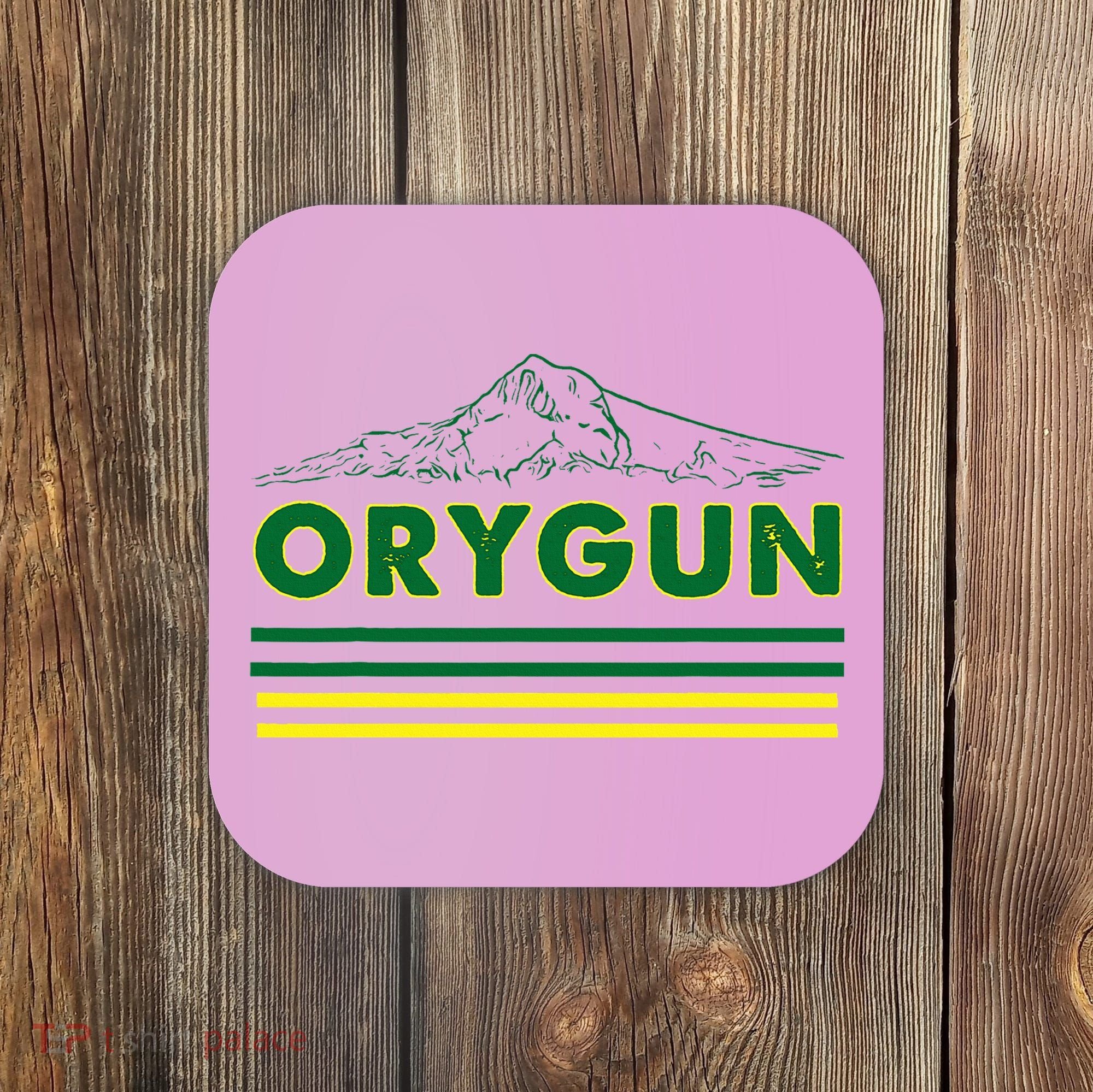 Oregon Lovers Orygun Outdoors Beautiful Mt. Hood Coaster