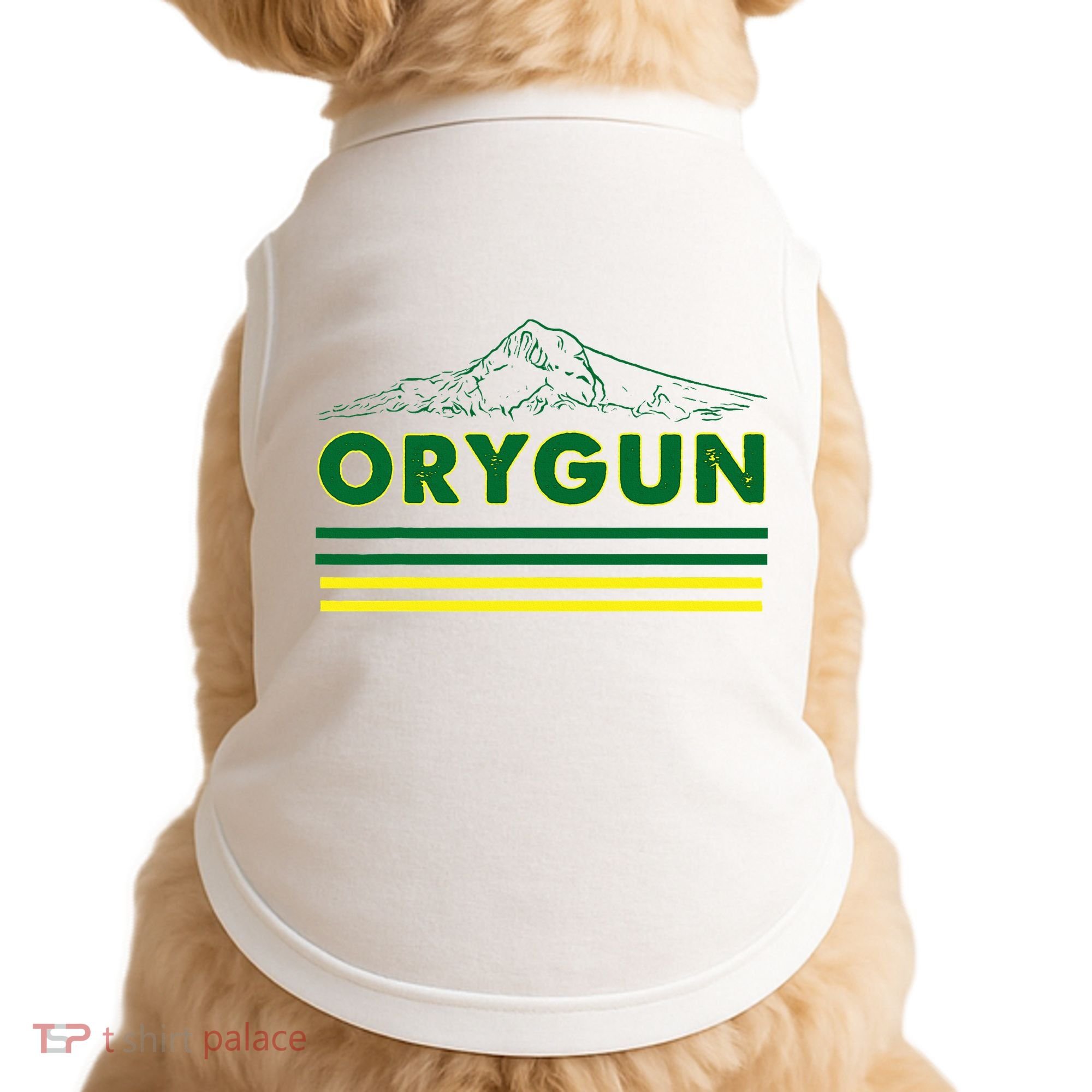 Oregon Lovers Orygun Outdoors Beautiful Mt. Hood Doggie Tank