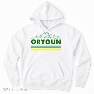 Oregon Lovers Orygun Outdoors Beautiful Mt. Hood Hoodie