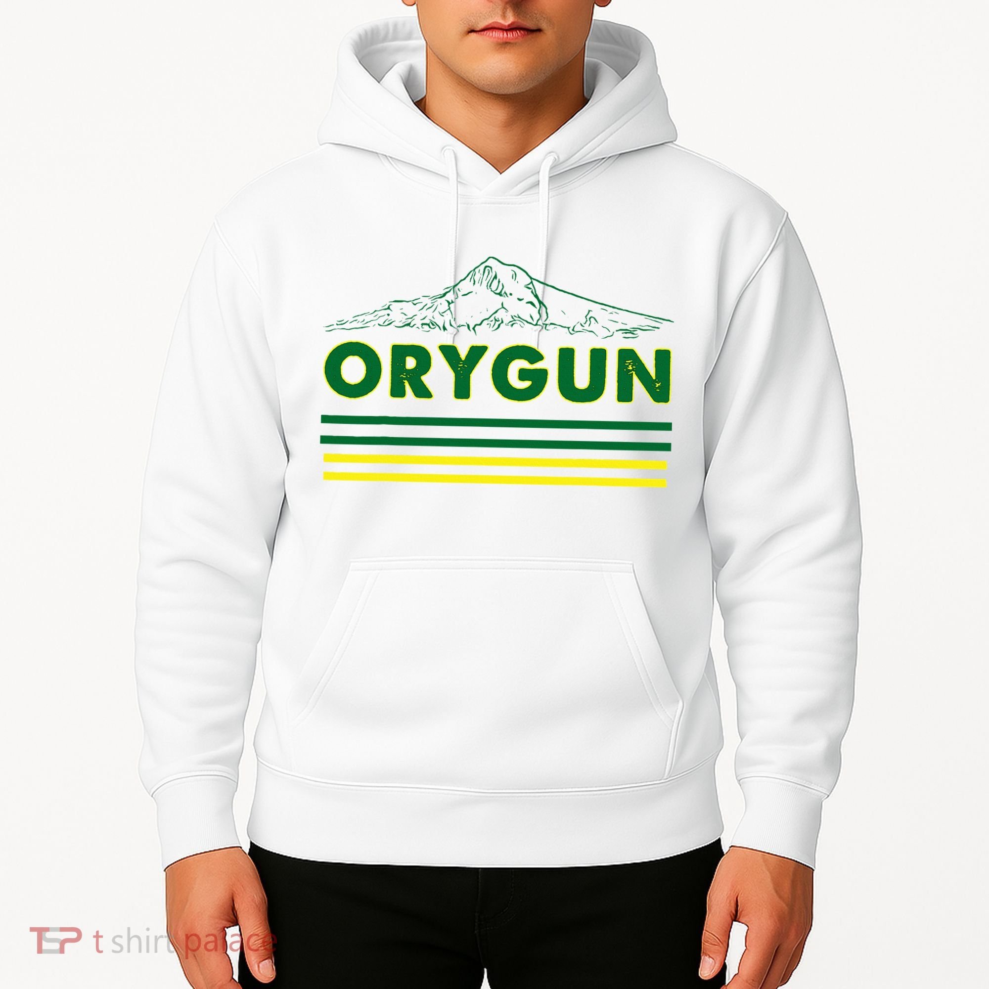 Oregon Lovers Orygun Outdoors Beautiful Mt. Hood Hoodie