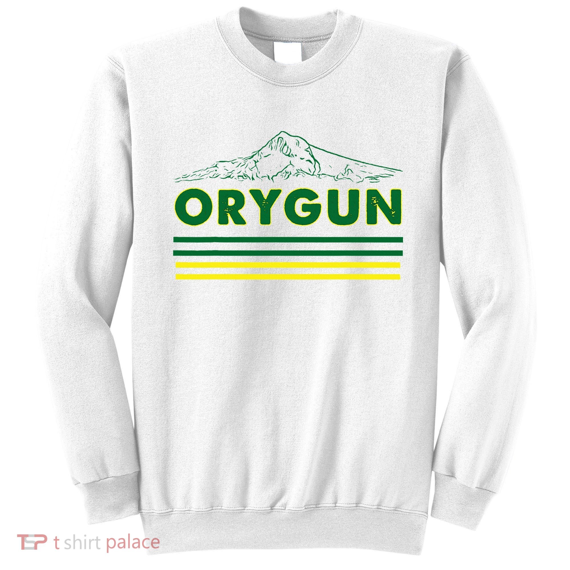 Oregon Lovers Orygun Outdoors Beautiful Mt. Hood Sweatshirt