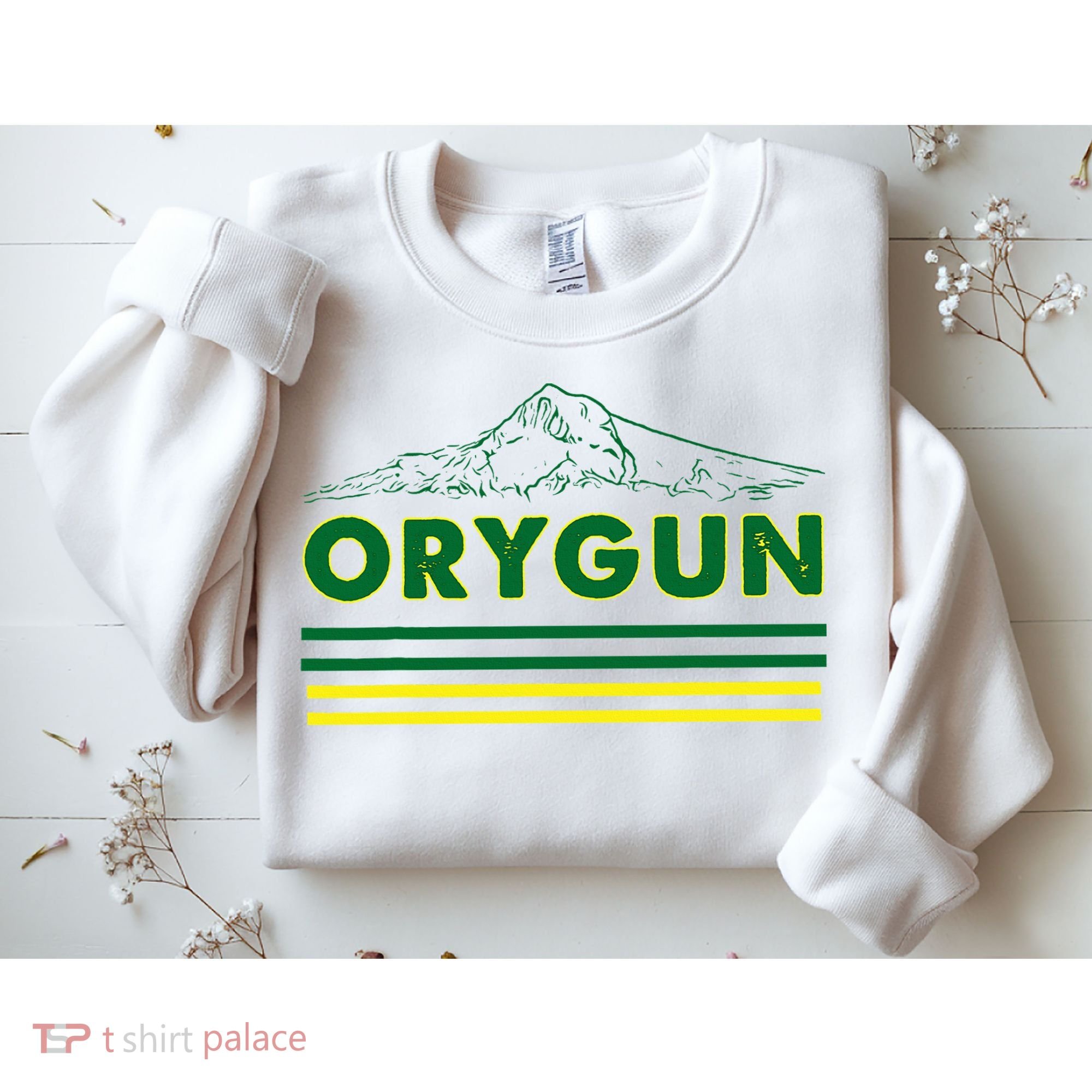 Oregon Lovers Orygun Outdoors Beautiful Mt. Hood Sweatshirt