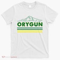 Oregon Lovers Orygun Outdoors Beautiful Mt. Hood T-Shirt thumb 0