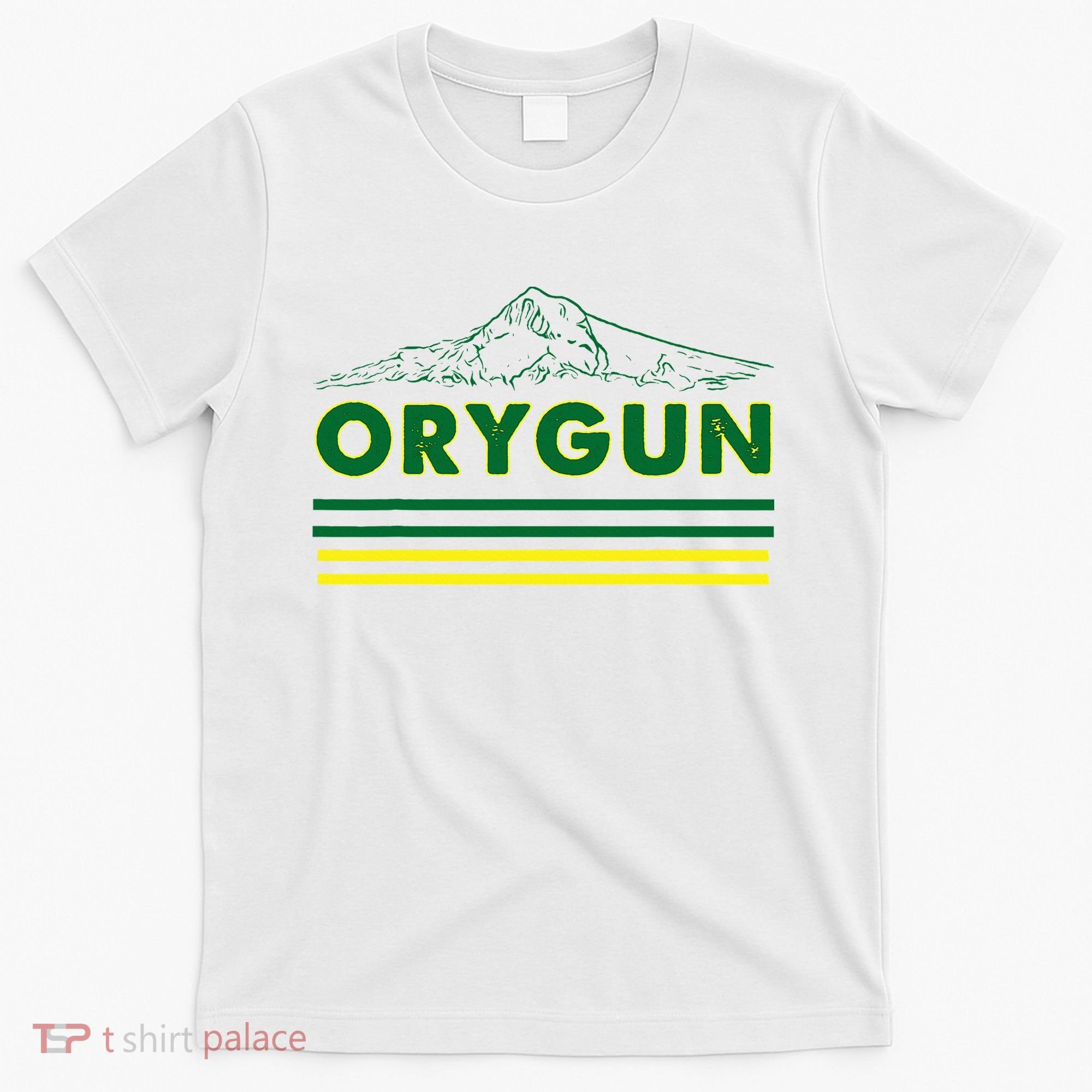 Oregon Lovers Orygun Outdoors Beautiful Mt. Hood T-Shirt