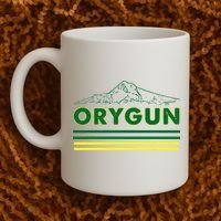Oregon Lovers Orygun Outdoors Beautiful Mt. Hood Coffee Mug thumb 2