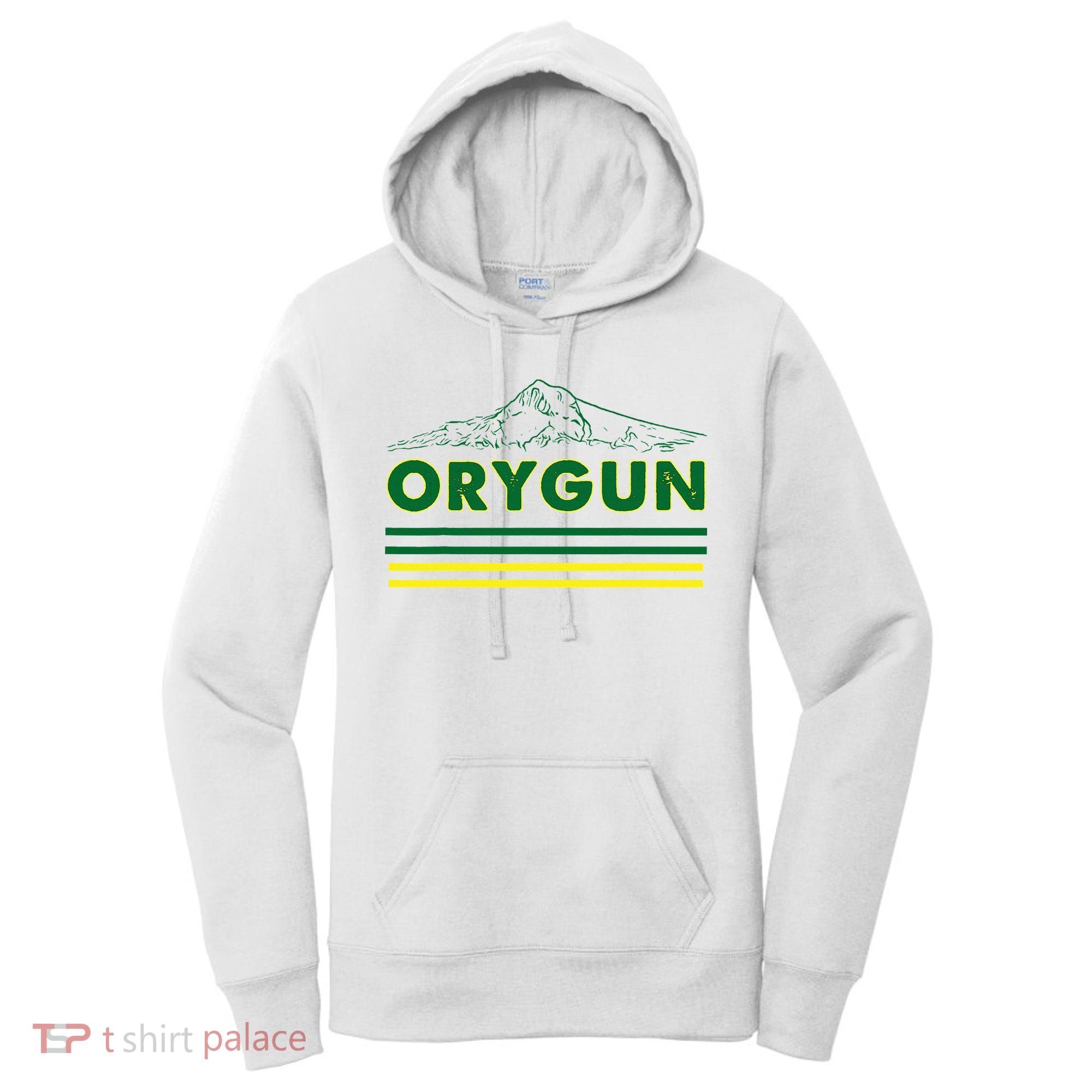 Oregon Lovers Orygun Outdoors Beautiful Mt. Hood Women's Hoodie