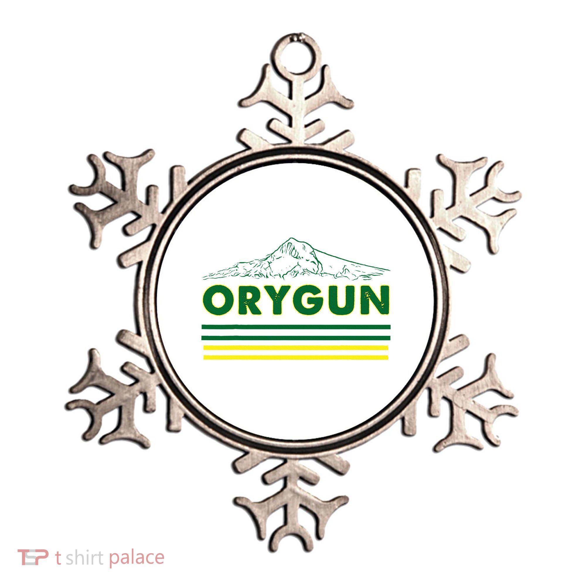 Oregon Lovers Orygun Outdoors Beautiful Mt. Hood Ornament