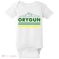 Oregon Lovers Orygun Outdoors Beautiful Mt. Hood Baby Bodysuit thumb 0