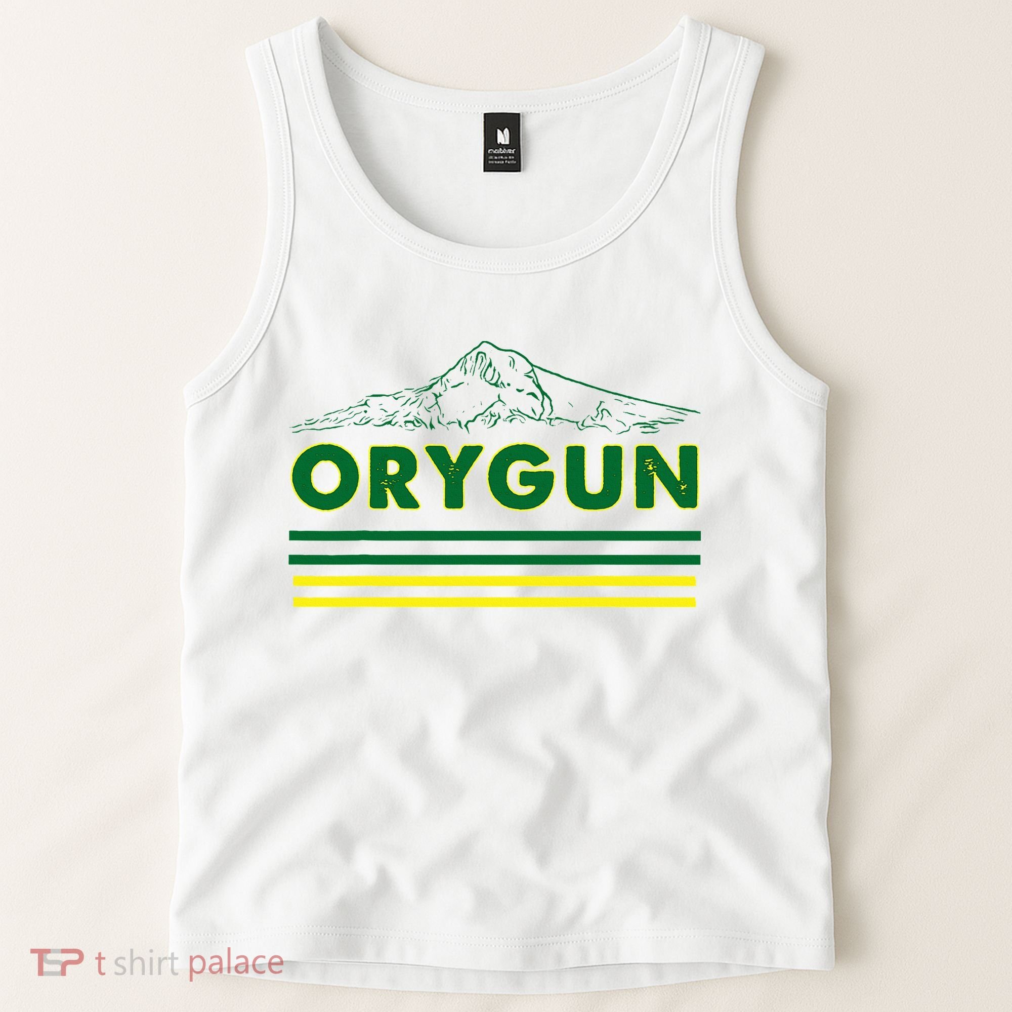 Oregon Lovers Orygun Outdoors Beautiful Mt. Hood Tank Top