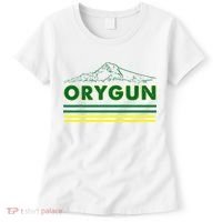 Oregon Lovers Orygun Outdoors Beautiful Mt. Hood Women's T-Shirt thumb 0