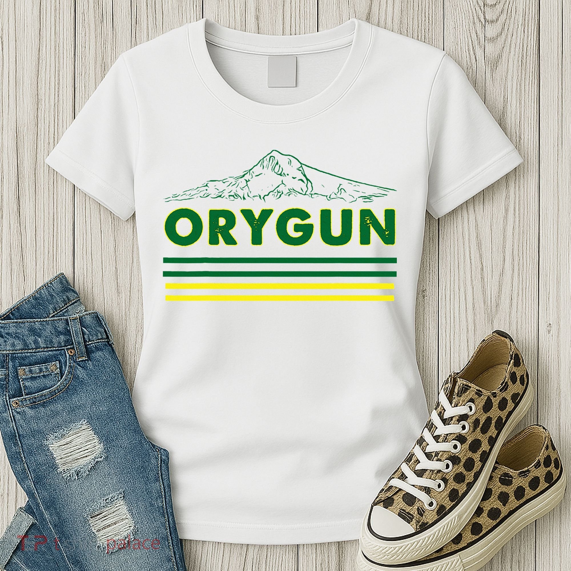 Oregon Lovers Orygun Outdoors Beautiful Mt. Hood Women's T-Shirt