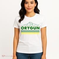 Oregon Lovers Orygun Outdoors Beautiful Mt. Hood Women's T-Shirt thumb 4