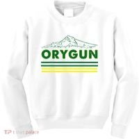 Oregon Lovers Orygun Outdoors Beautiful Mt. Hood Kids Sweatshirt thumb 0