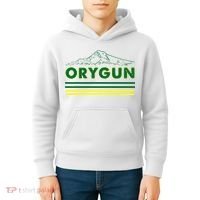 Oregon Lovers Orygun Outdoors Beautiful Mt. Hood Kids Hoodie thumb 4
