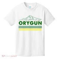Oregon Lovers Orygun Outdoors Beautiful Mt. Hood Kids T-Shirt thumb 0