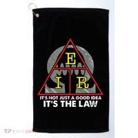 Ohms Law Ohms Law Triangle Electrical Engineer T Golf Towel thumb 0