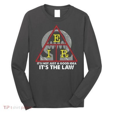 Ohms Law Ohms Law Triangle Electrical Engineer T Long Sleeve Shirt